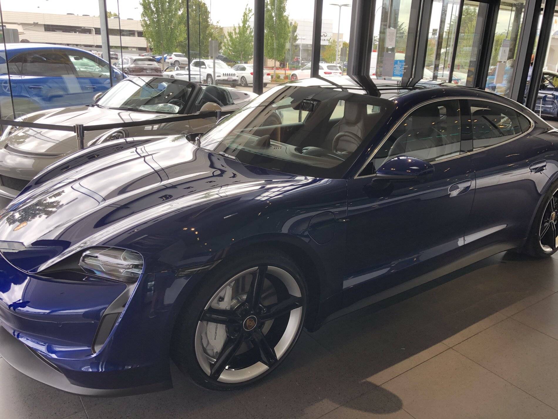 Porsche Taycan New Gentian Blue! Flawless and Beautiful! IMG_1204