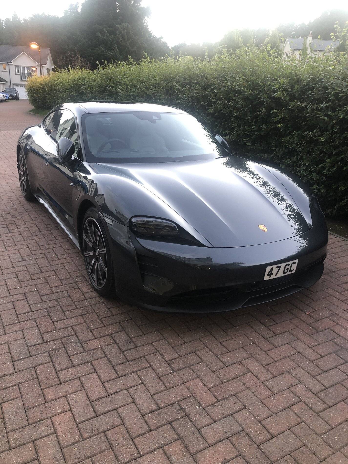 Porsche Taycan Registration Plate Designs image