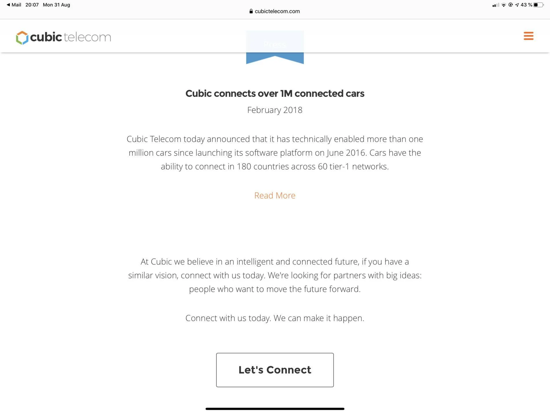 Porsche Taycan Connectivity and WiFi hotspot work perfectly on mine ! AB4F2C51-4E4A-4B6D-B01E-62293DF74C0C