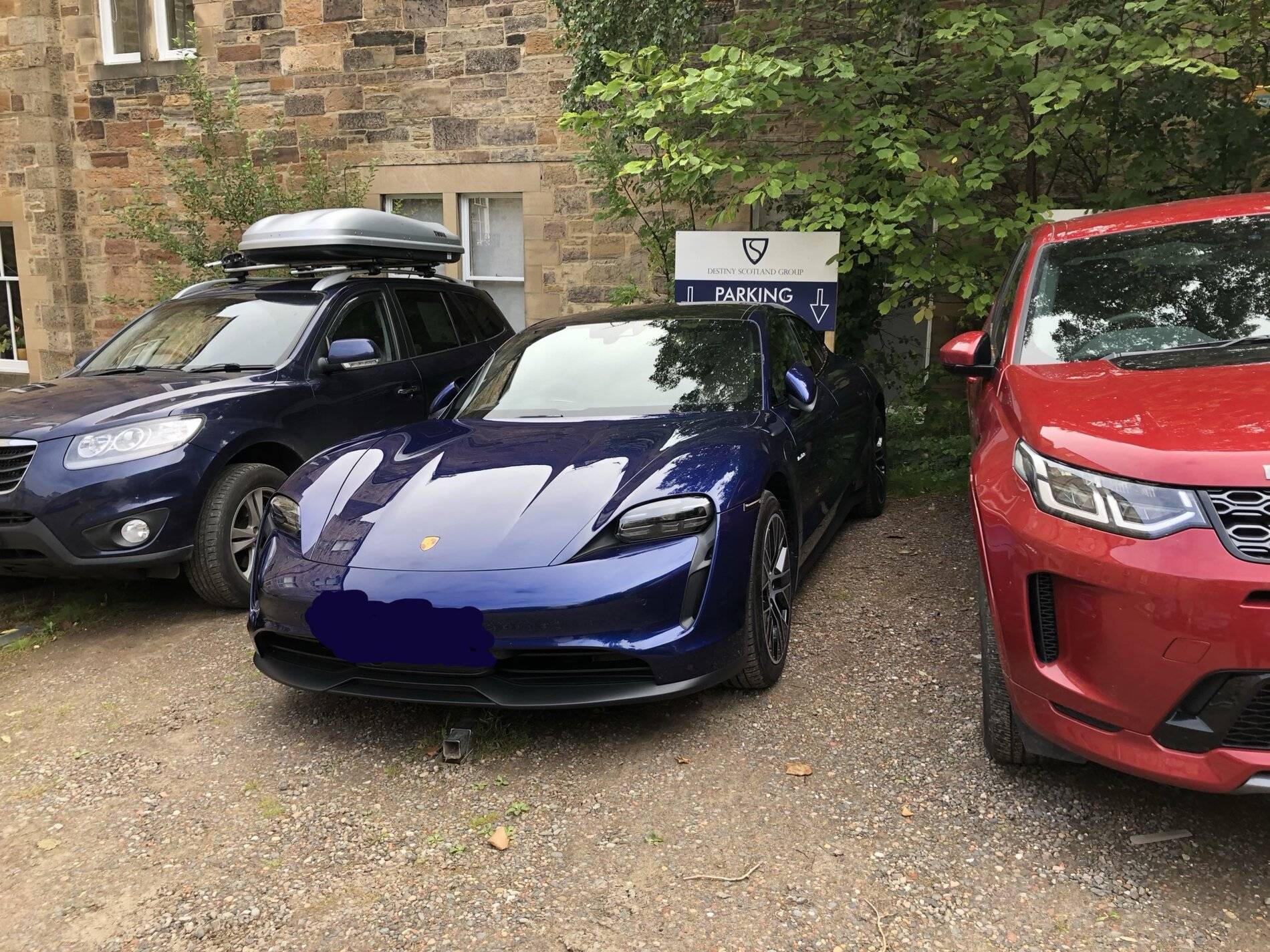 Porsche Taycan UK SPOTTED 29A48257-31C8-4F0E-9725-9A2300FE521A