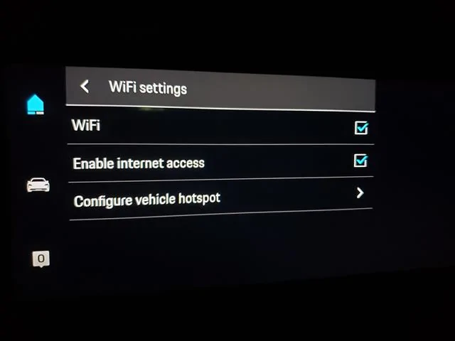 Porsche Taycan PCM WiFi HotSpot - Can't Connect - Network not visible/available! 20200831_174018