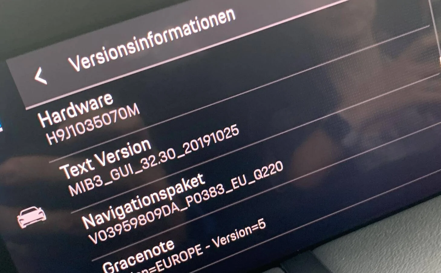 Porsche Taycan Service campaign / software update notice Screenshot 2020-09-01 at 18.33.39