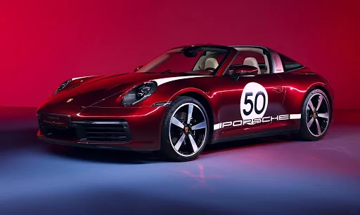 Porsche Taycan Cherry Metallic Taycan unnamed