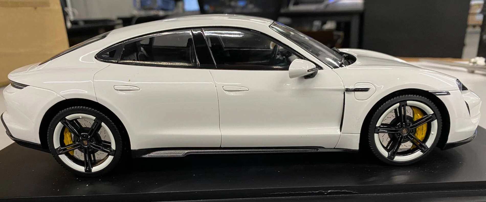 Porsche Taycan 1/18 Scale - Diecast Taycan Turbo S Screen Shot 2020-09-02 at 1.41.02 PM