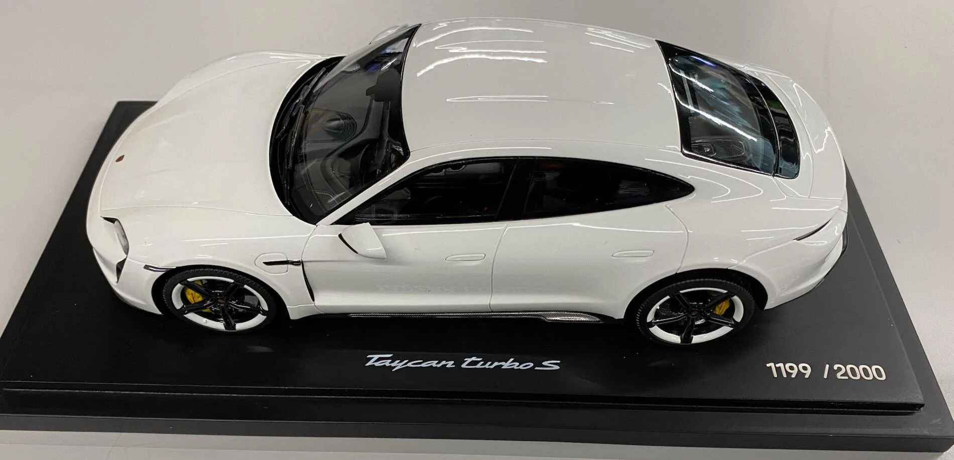 Porsche Taycan 1/18 Scale - Diecast Taycan Turbo S Screen Shot 2020-09-02 at 1.41.18 PM