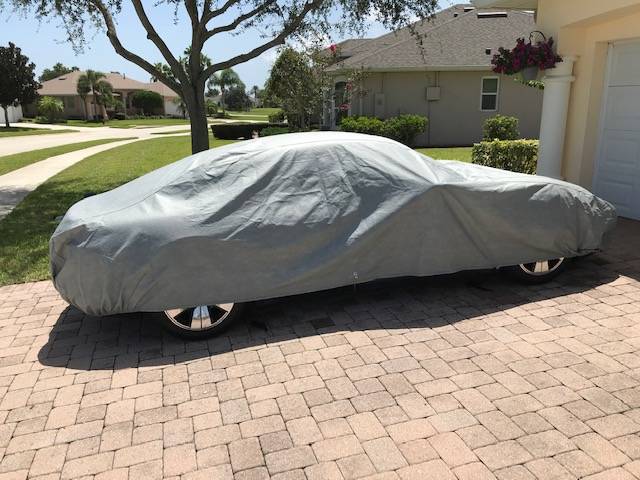 Porsche Taycan Car cover from Porsche car cover on.JPG