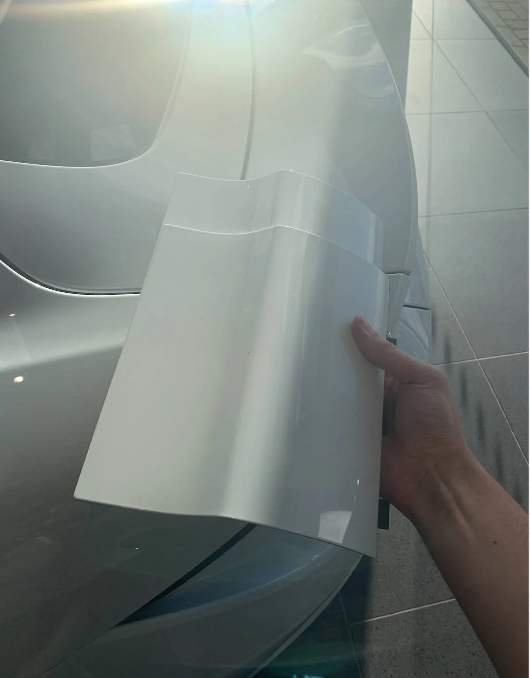 Porsche Taycan White Colour Range Comparison b6b1df96e3c2426d1f437ad9b06b0028