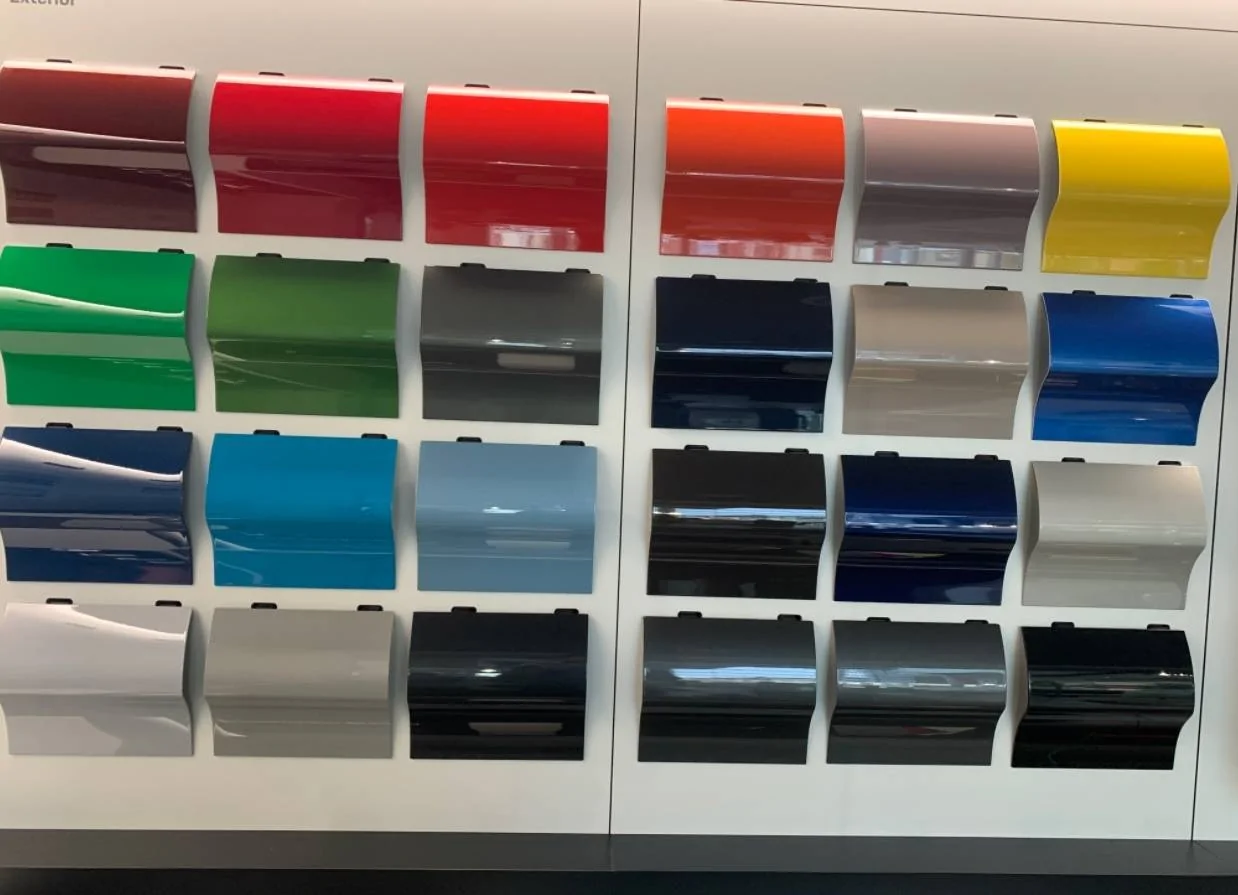 Porsche Taycan 2021 Taycan New Colors Samples / Swatches 7dd734136feb06e14a0da74b0fb6713c