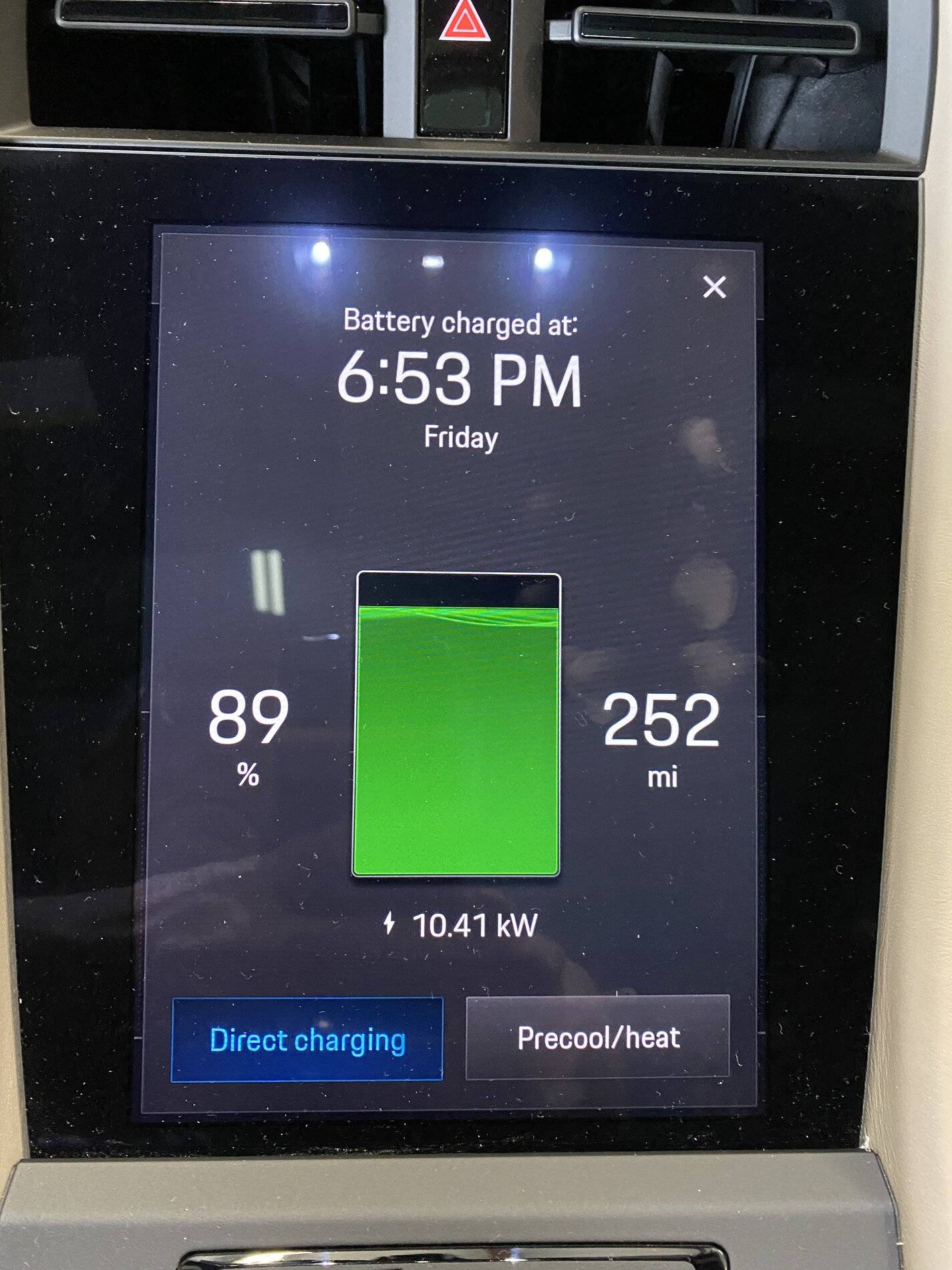 Porsche Taycan [March 2026 Update] - Porsche's ONLY OTA update hobbles North American Taycans to max 9.6 kW charge rate… D5633B1E-1578-44BE-A458-F1EEDD20D0C9