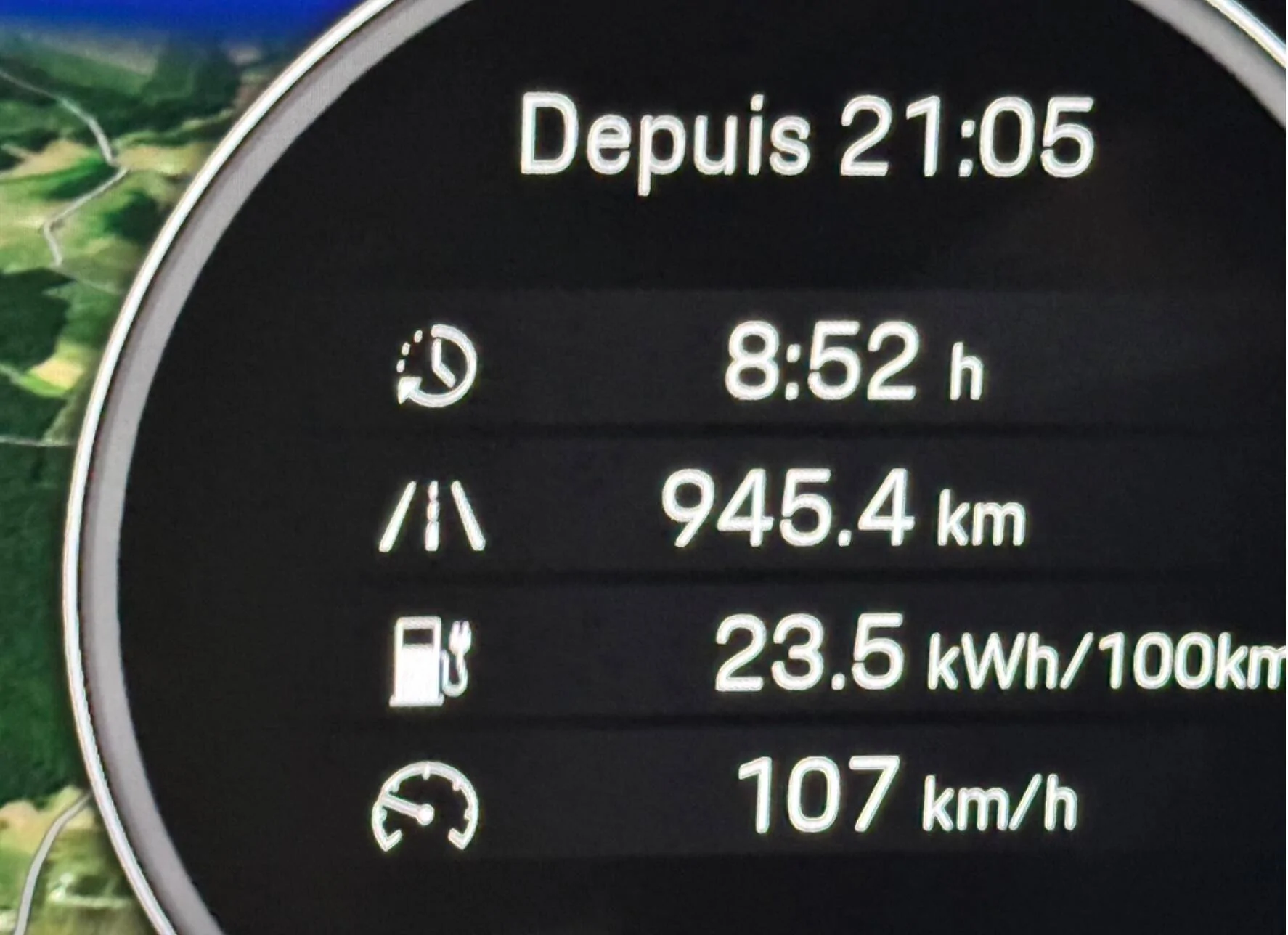 Porsche Taycan CT4 2023 to 2025 upgrade -- range & charging comparison by owner Capture d’écran 2024-08-12 à 18.18.23