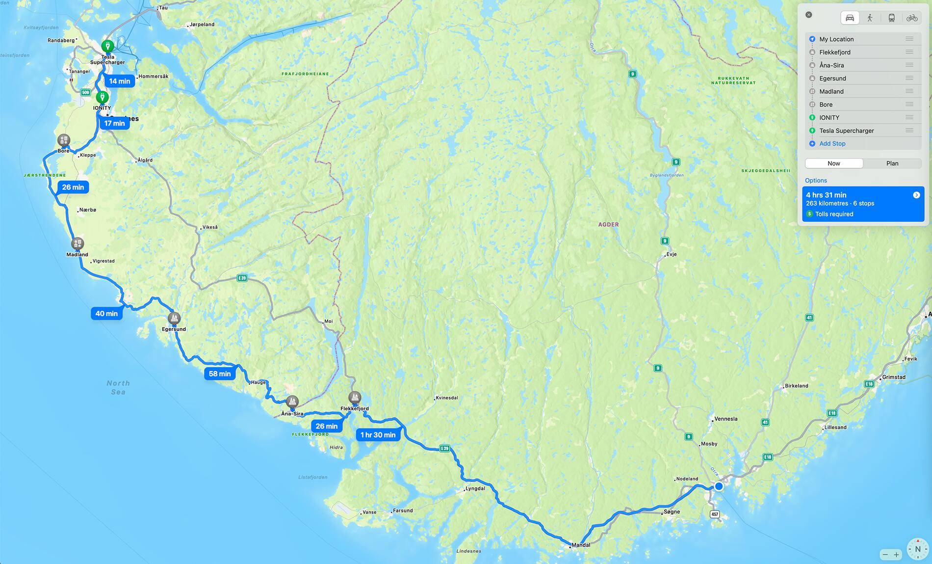 Porsche Taycan Taycan to the Norwegian Fjords (Summer 2024 Trip Journal) Screenshot 2024-08-13 at 08.30.40