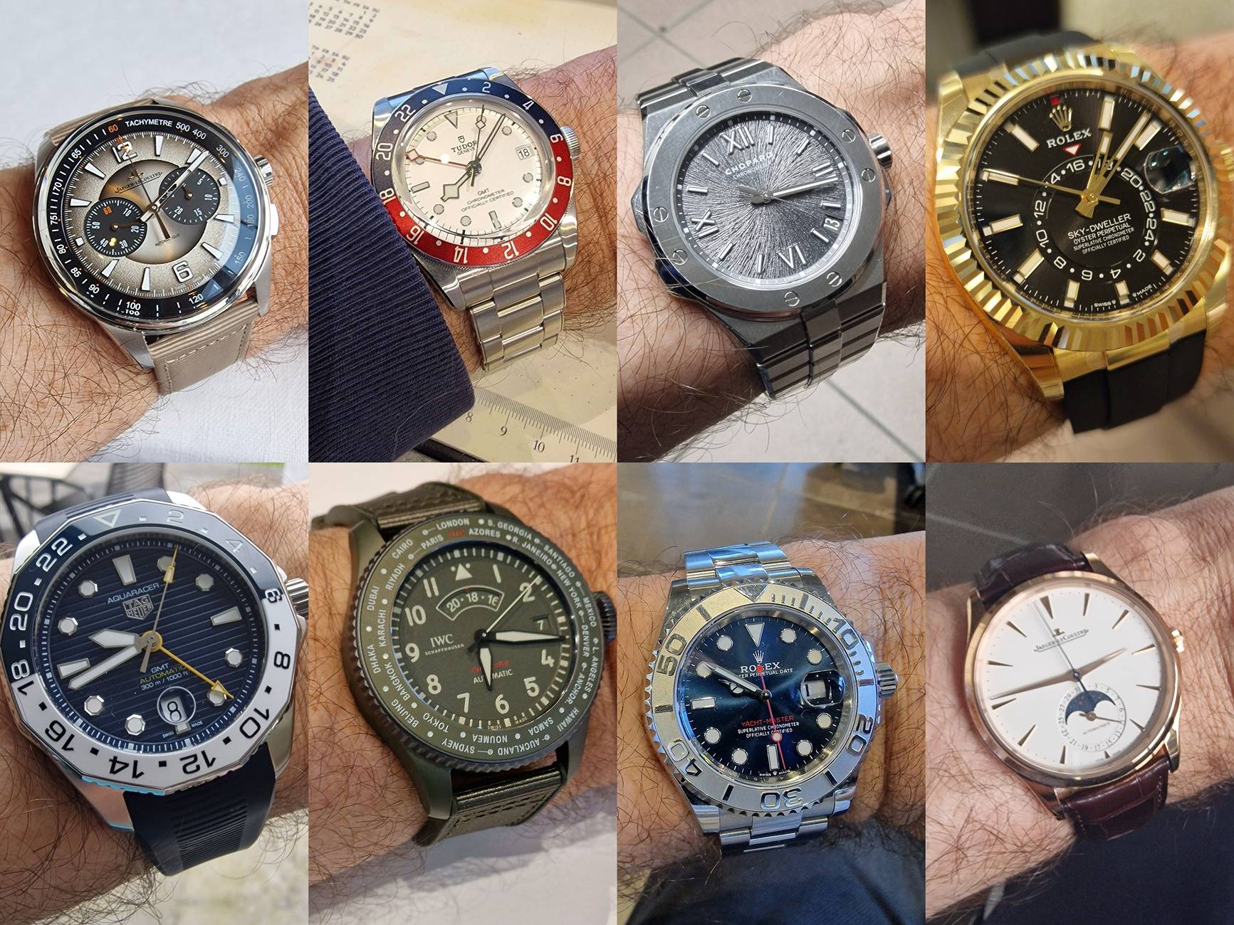 Porsche Taycan Watch collectors - let's talk watches here! collage