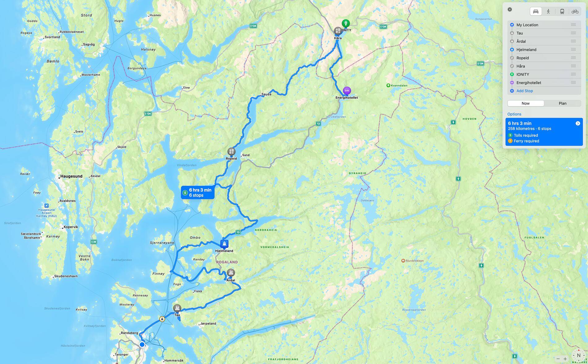 Porsche Taycan Taycan to the Norwegian Fjords (Summer 2024 Trip Journal) Screenshot 2024-08-14 at 21.05.15