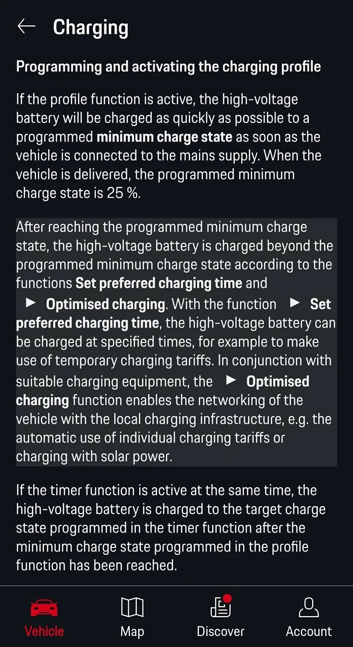 Porsche Taycan Taycan charging question Screenshot_20240816-073735_My Porsch