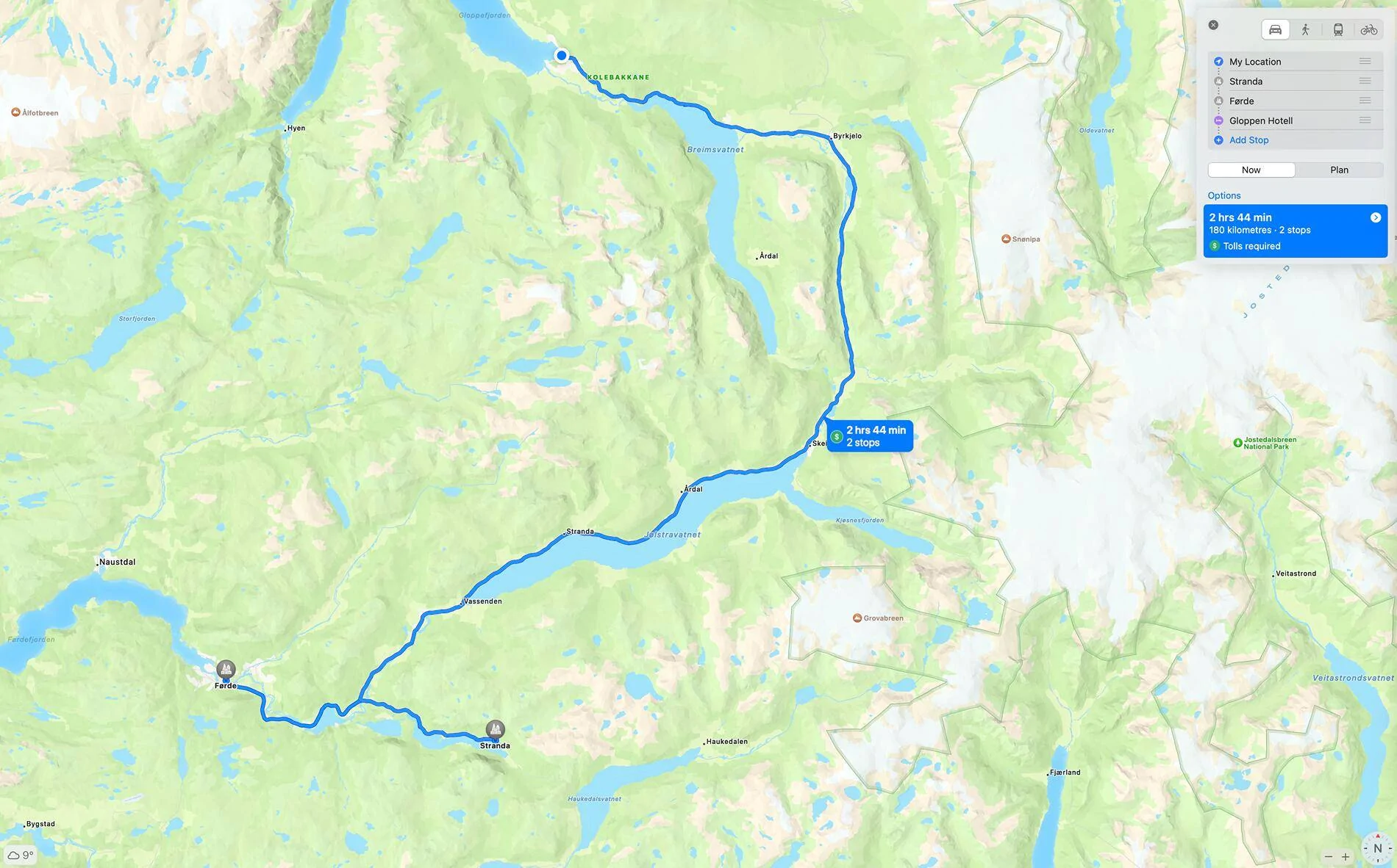 Porsche Taycan Taycan to the Norwegian Fjords (Summer 2024 Trip Journal) Screenshot 2024-08-18 at 17.47.31