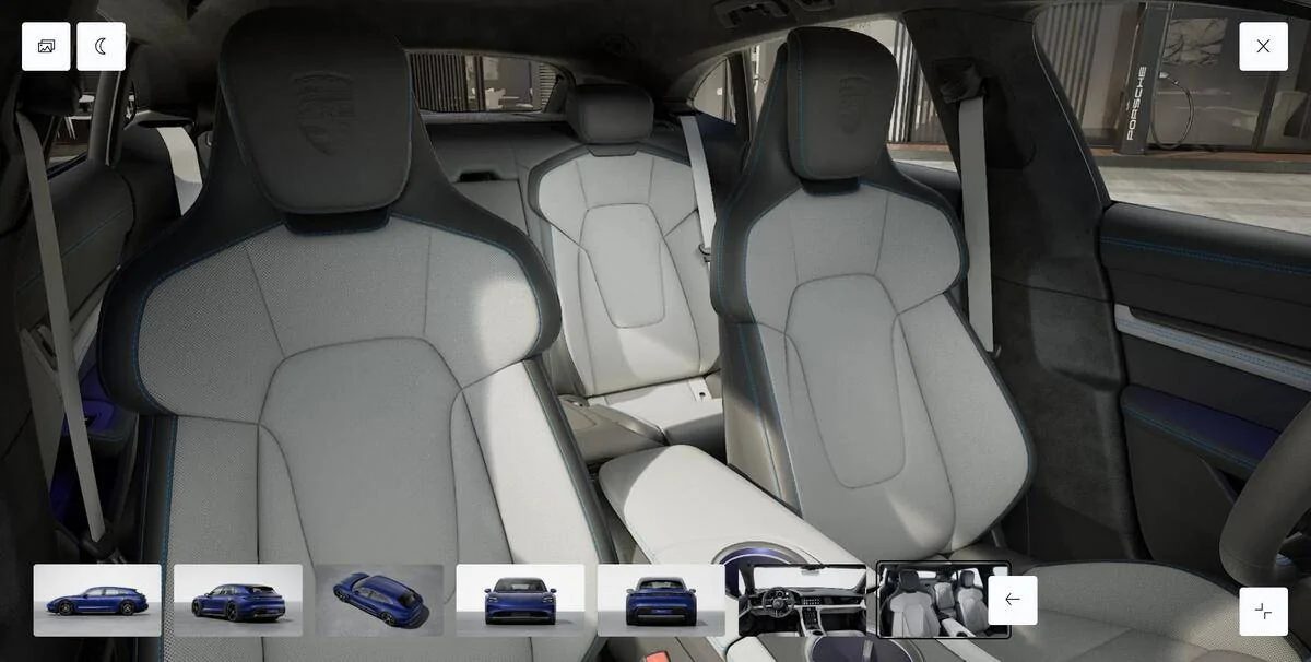 Porsche Taycan Taycan CT 4S MY config Gentiane-3