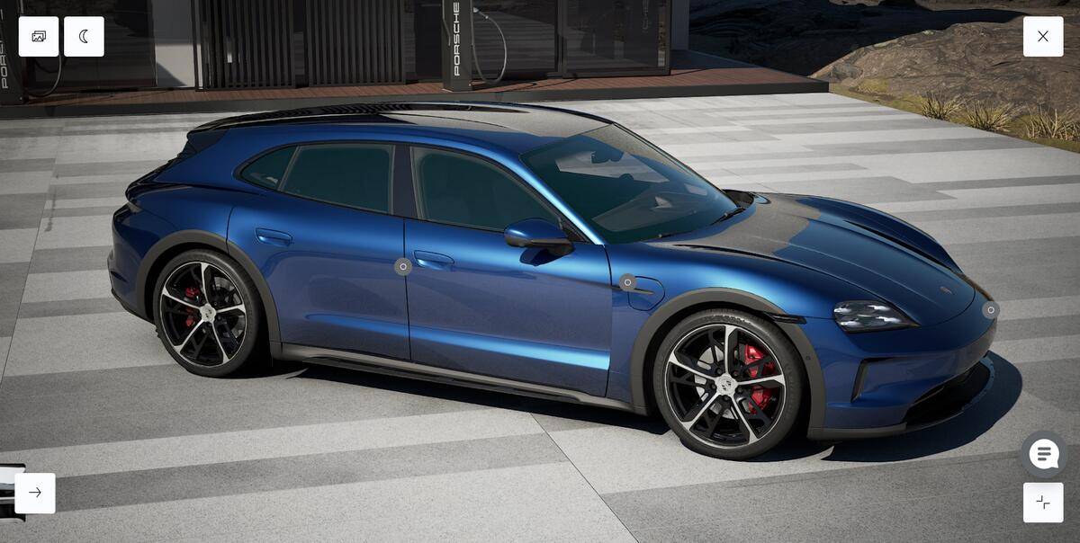 Porsche Taycan Taycan CT 4S MY config Gentiane-6