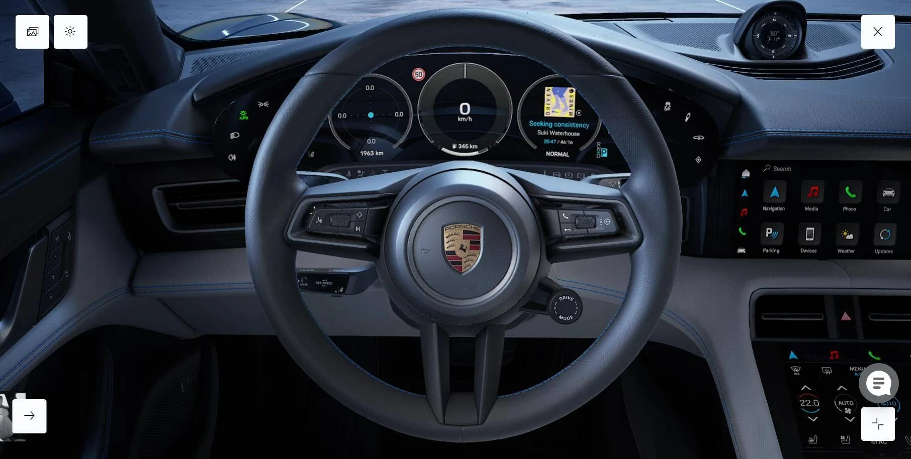 Porsche Taycan Taycan CT 4S MY config Gentiane-11