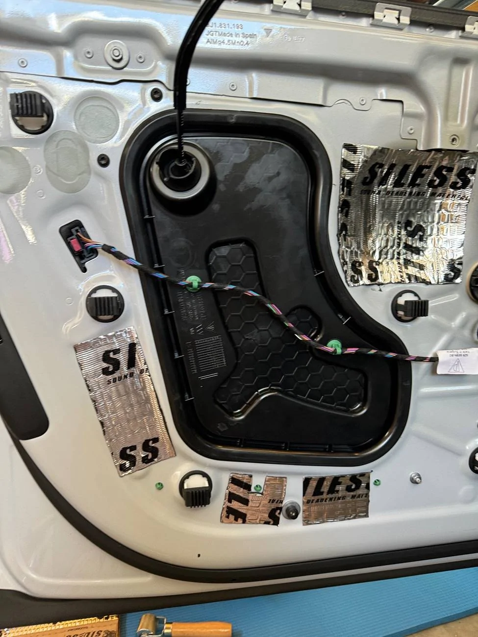 Porsche Taycan Fixed door rattle - Bose speaker voice coil blown IMG_1512