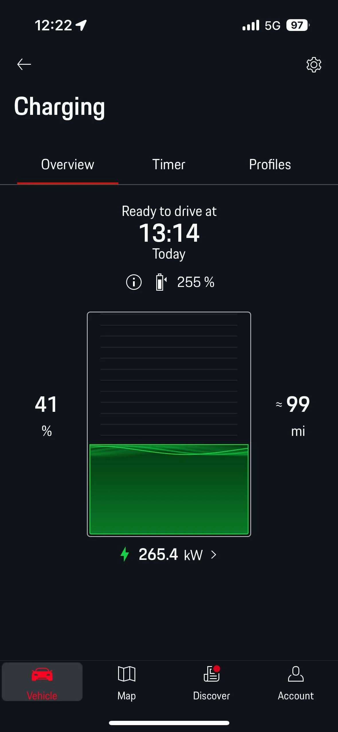 Porsche Taycan Target charging % using Porsche navigation IMG_0868