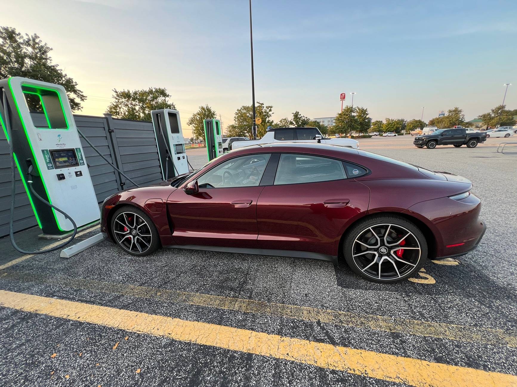 Porsche Taycan First big Taycan road trip - Thoughts / Suggestions? Taycan4S_EVcharge_82024