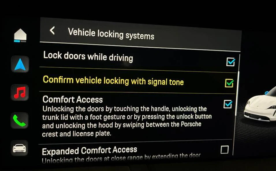 Porsche Taycan Does your pre-2025 Taycan have this setting? 1725003780680-dt