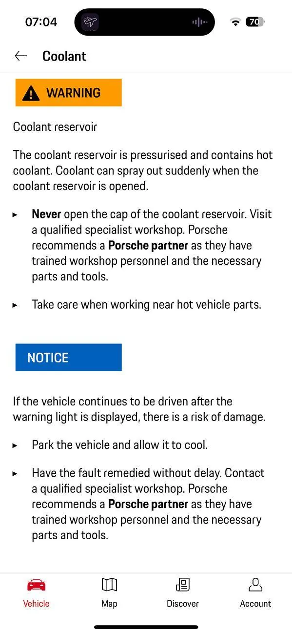 Porsche Taycan Fluid leaking during charging 1725308500970-0y