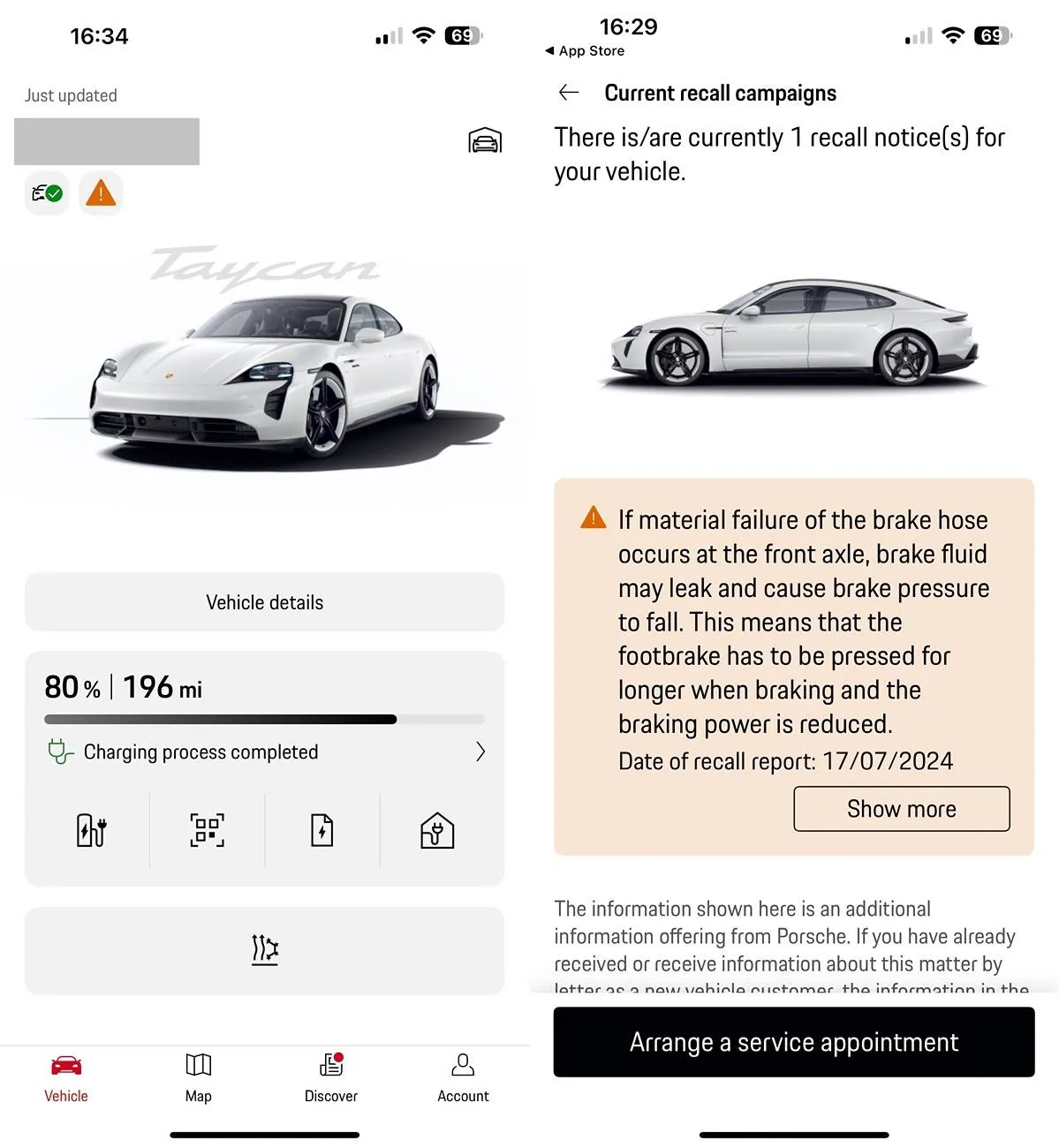 Porsche Taycan RECALL : UK ONLY THREAD: Brake Hose Pipes (ARB0) - 21,466 cars will be recalled. IMG_0888