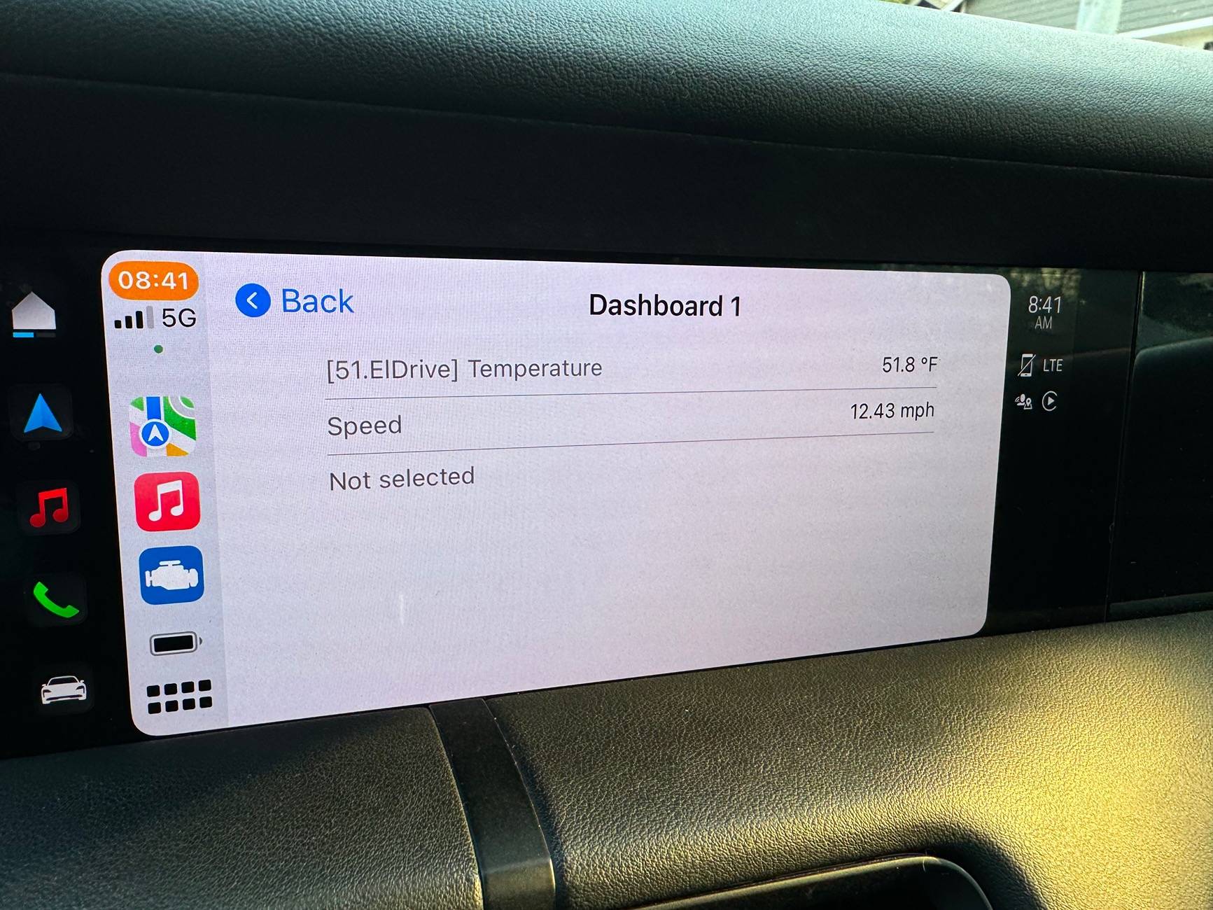 Porsche Taycan When did Car Scanner Start Using CarPlay? IMG_0091