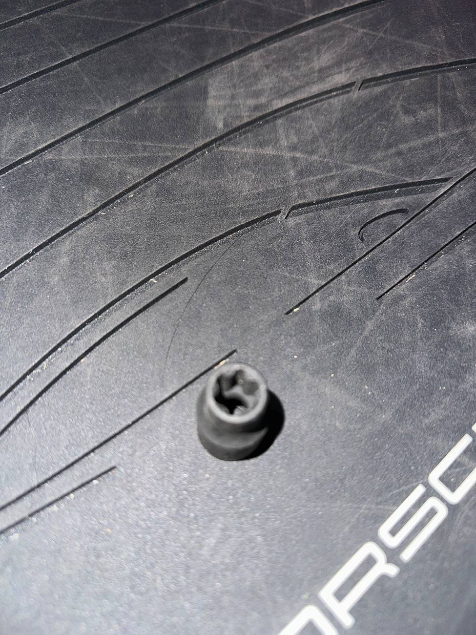 Porsche Taycan Seat button fell off image