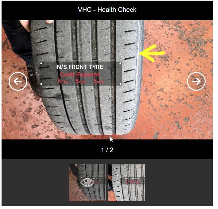 Porsche Taycan Opinions please - tyre/tire wear Edge Wear on Tyre