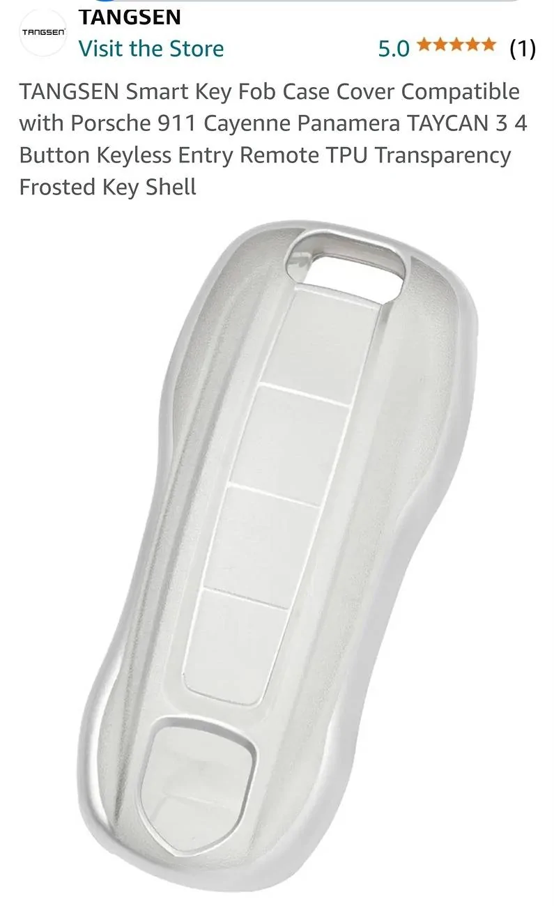 Porsche Taycan disable frunk button on key fob 1000002363