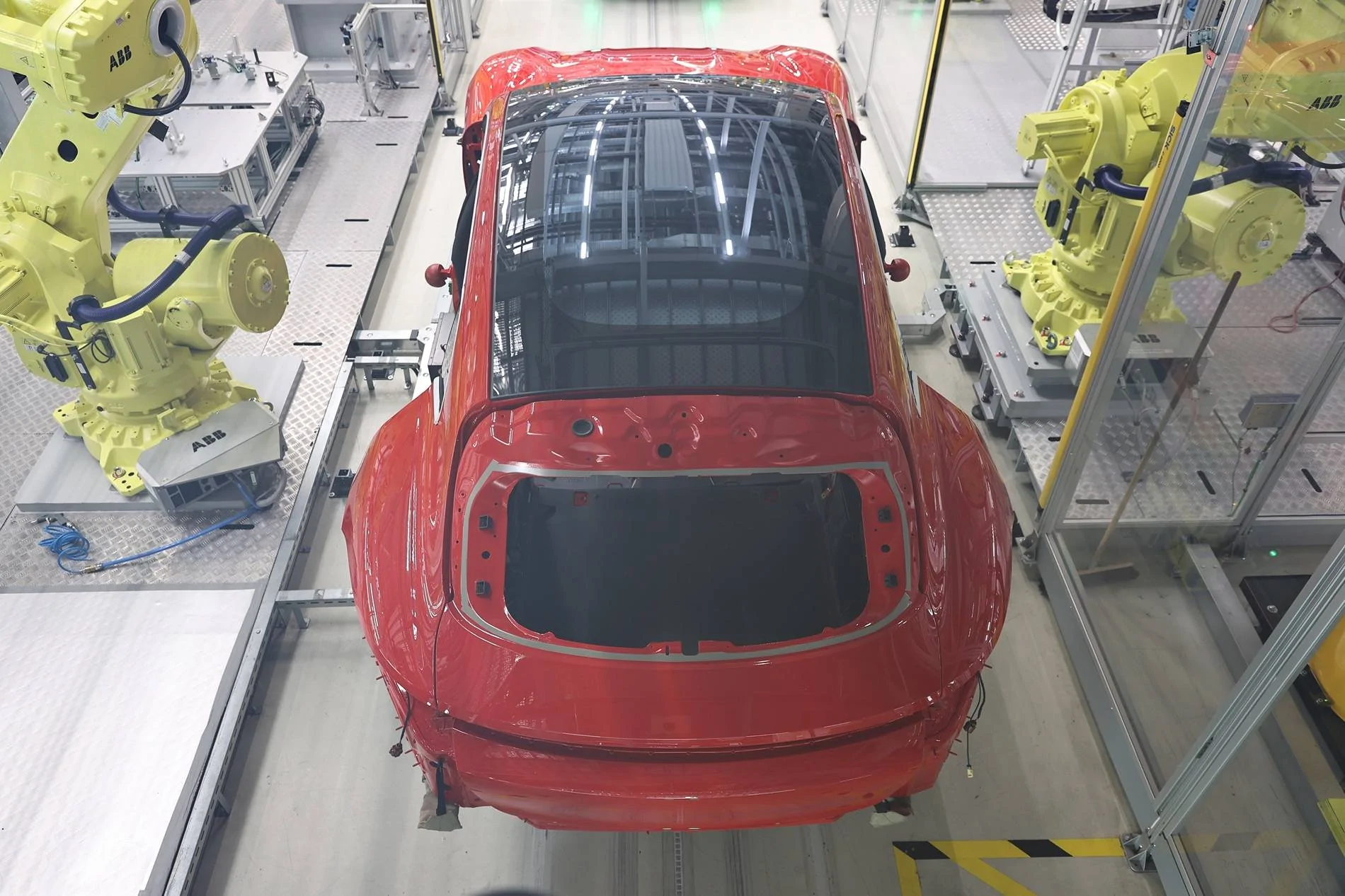Porsche Taycan Not long to go… Taycan_Turbo_S_Sport_Turismo_Taycan_assembly_installation_read_windo
