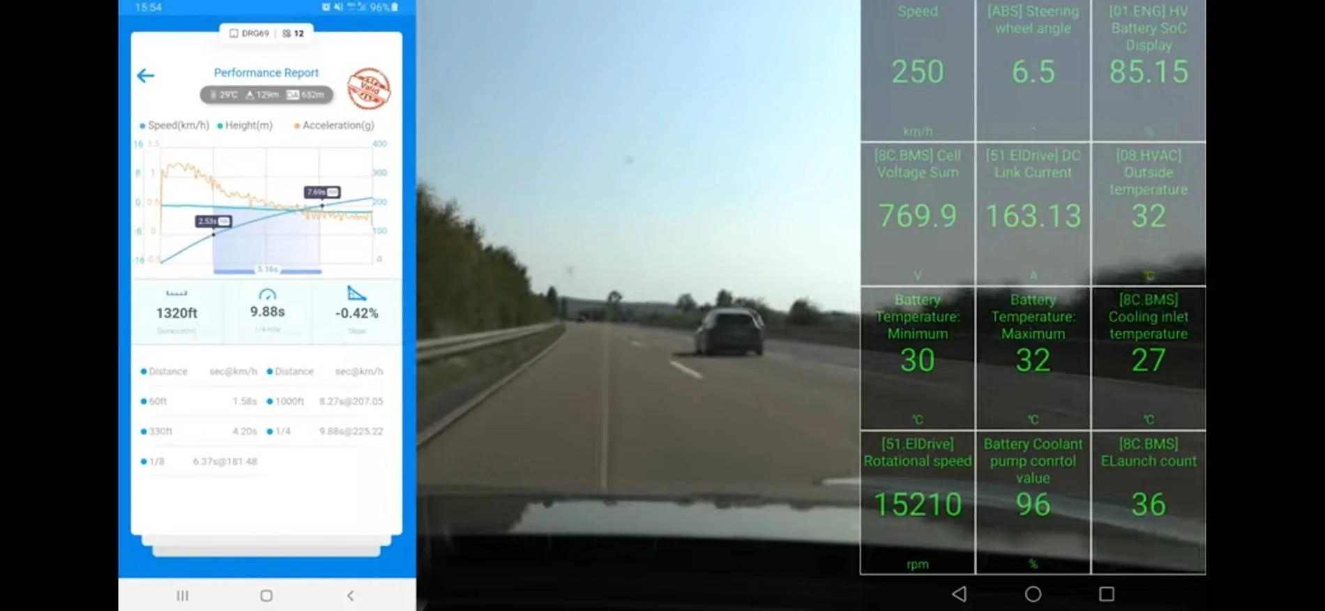 Porsche Taycan 2025 RS e-tron GT runs 9.88@139.98mph 1000011863