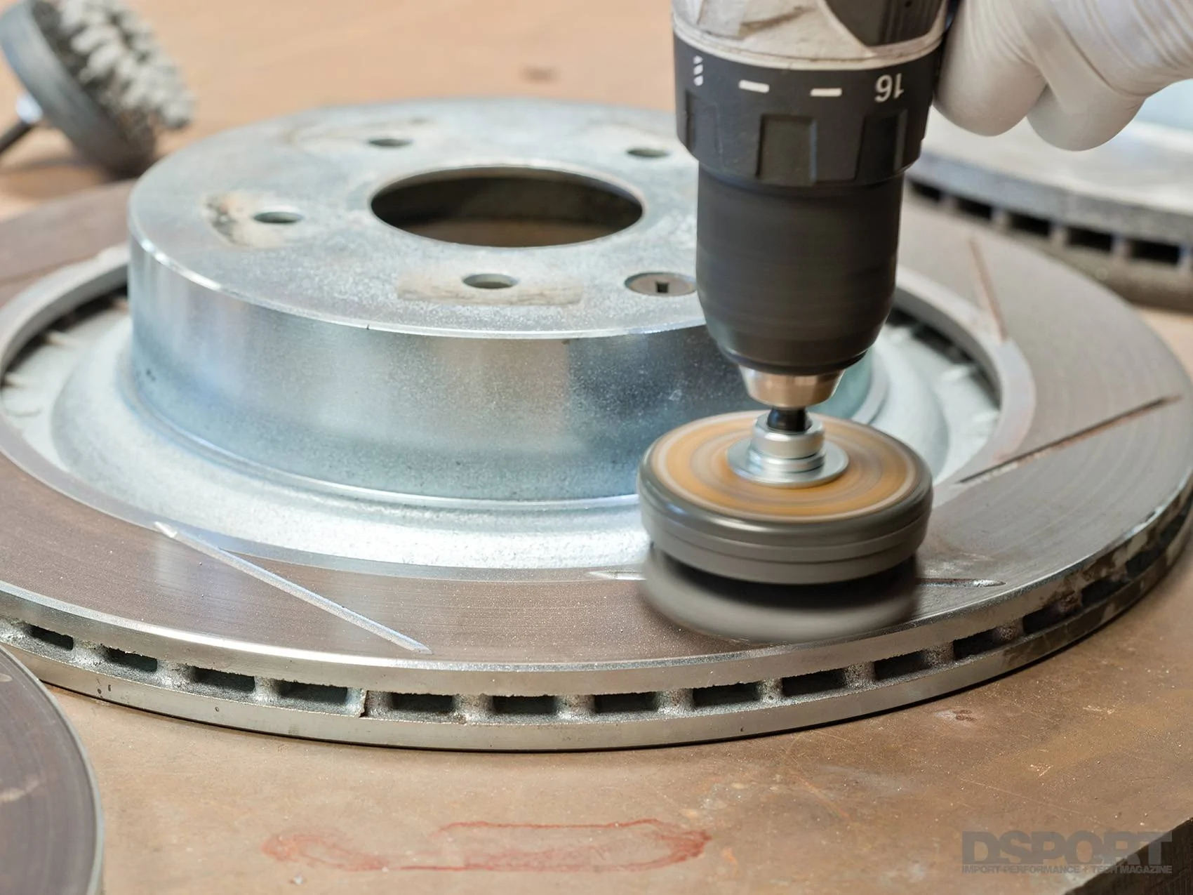 Porsche Taycan Rusted PSCB brakes tech-flex-hone-rotors-144-002