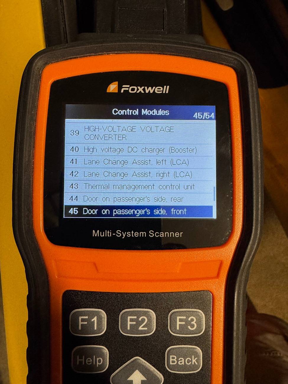 Porsche Taycan Scan Tools IMG_0199