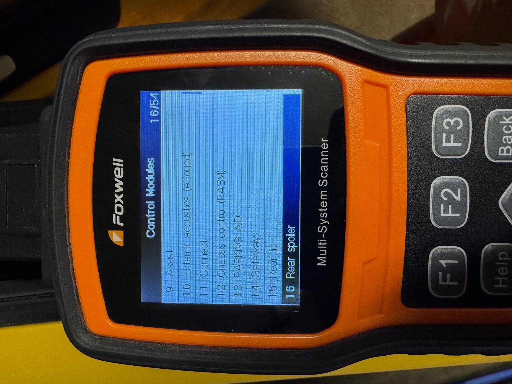 Porsche Taycan Scan Tools IMG_0195