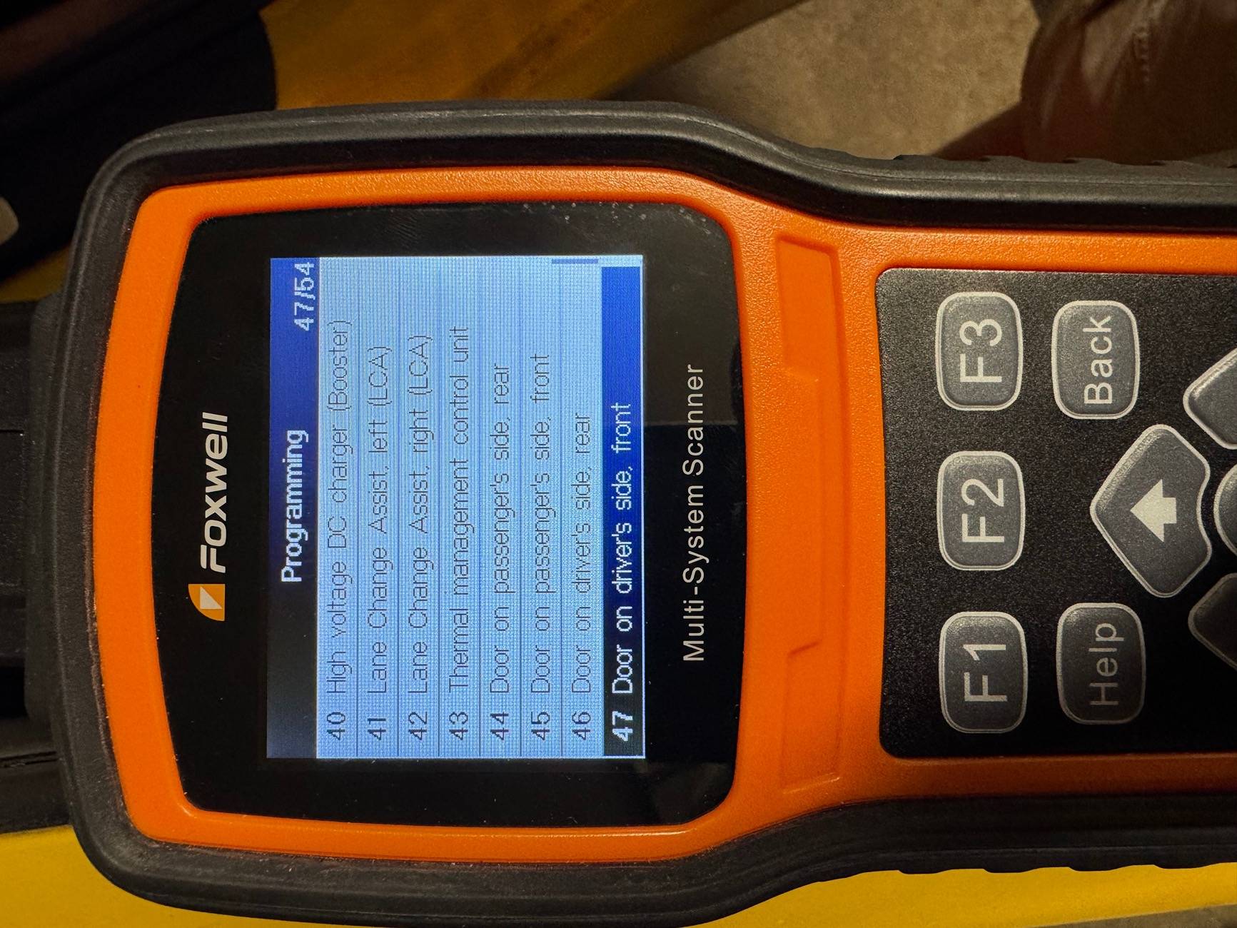 Porsche Taycan Scan Tools IMG_0192