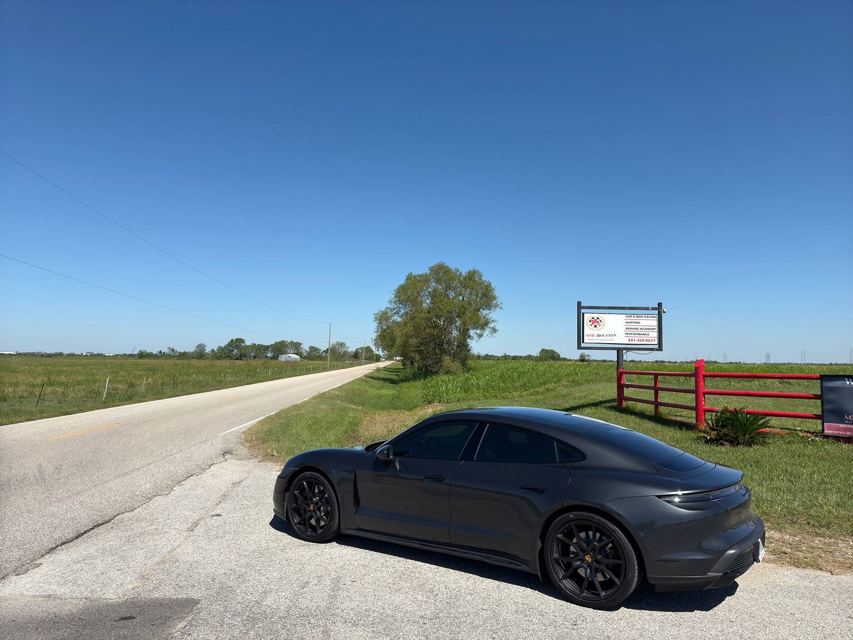 Porsche Taycan Drive For Kids charity event at MSR Houston IMG_2400