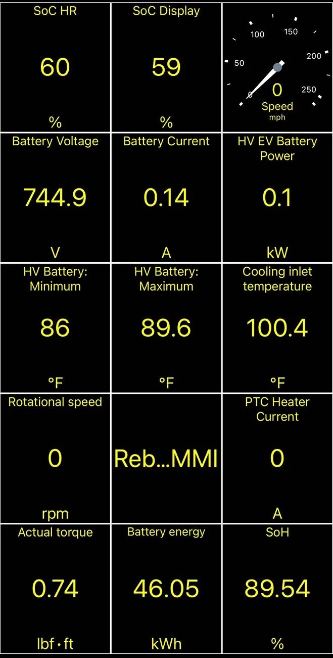 Porsche Taycan 🔋 Baseline for HV Battery SoH Performance (Battery Degradation Data by Taycan Owners) IMG_4365