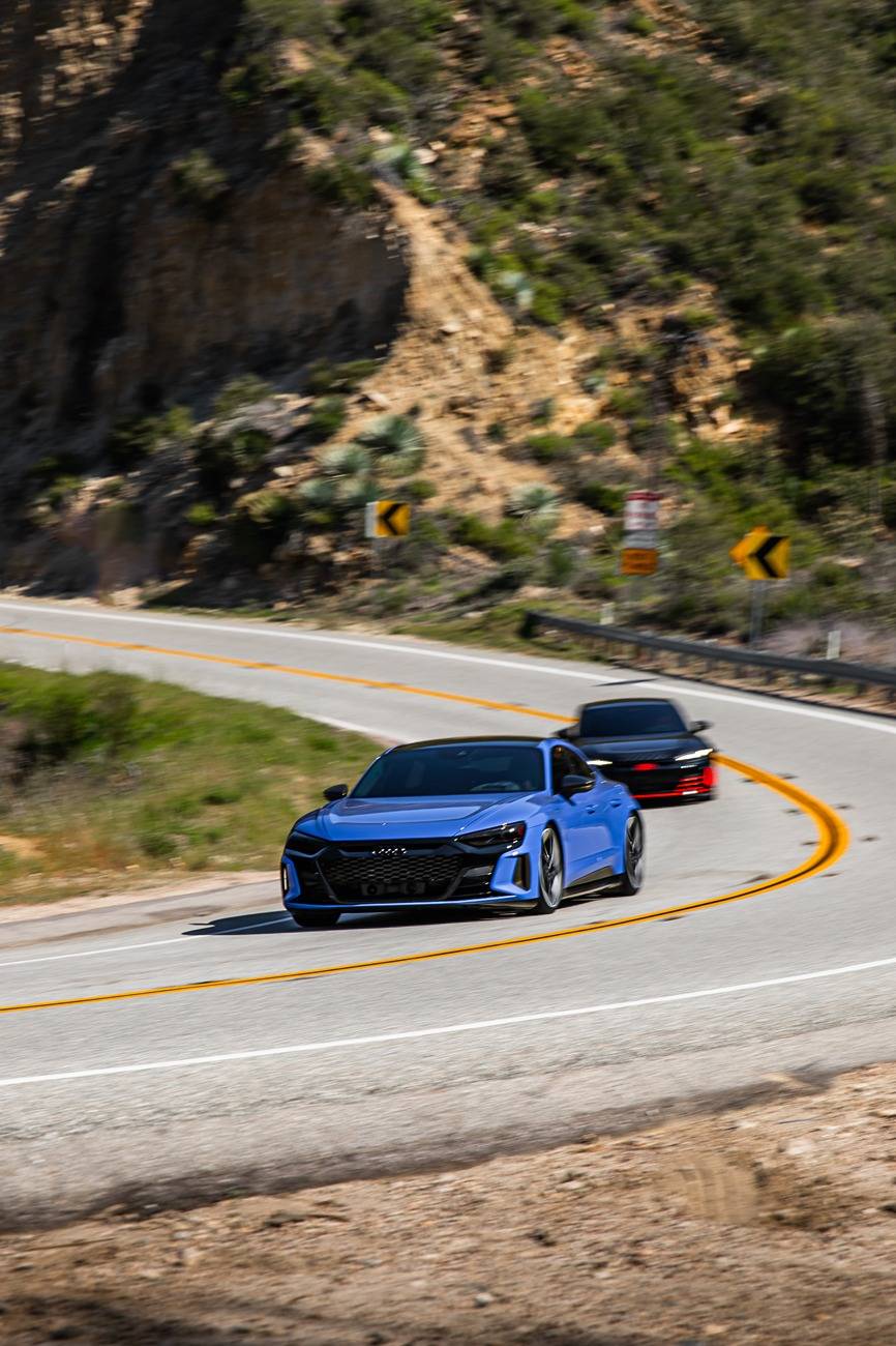 Porsche Taycan RS E-Tron GT in the canyons ACH2_4-12-24.JPG