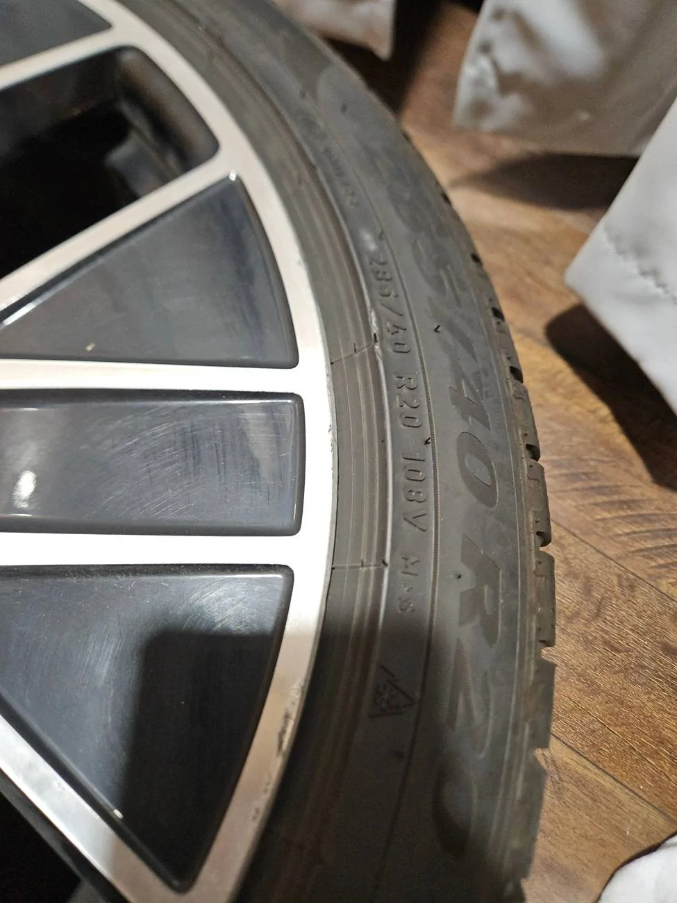 Porsche Taycan 20" Taycan Turbo Aero Wheels -Seattle- $400 20240930_194954