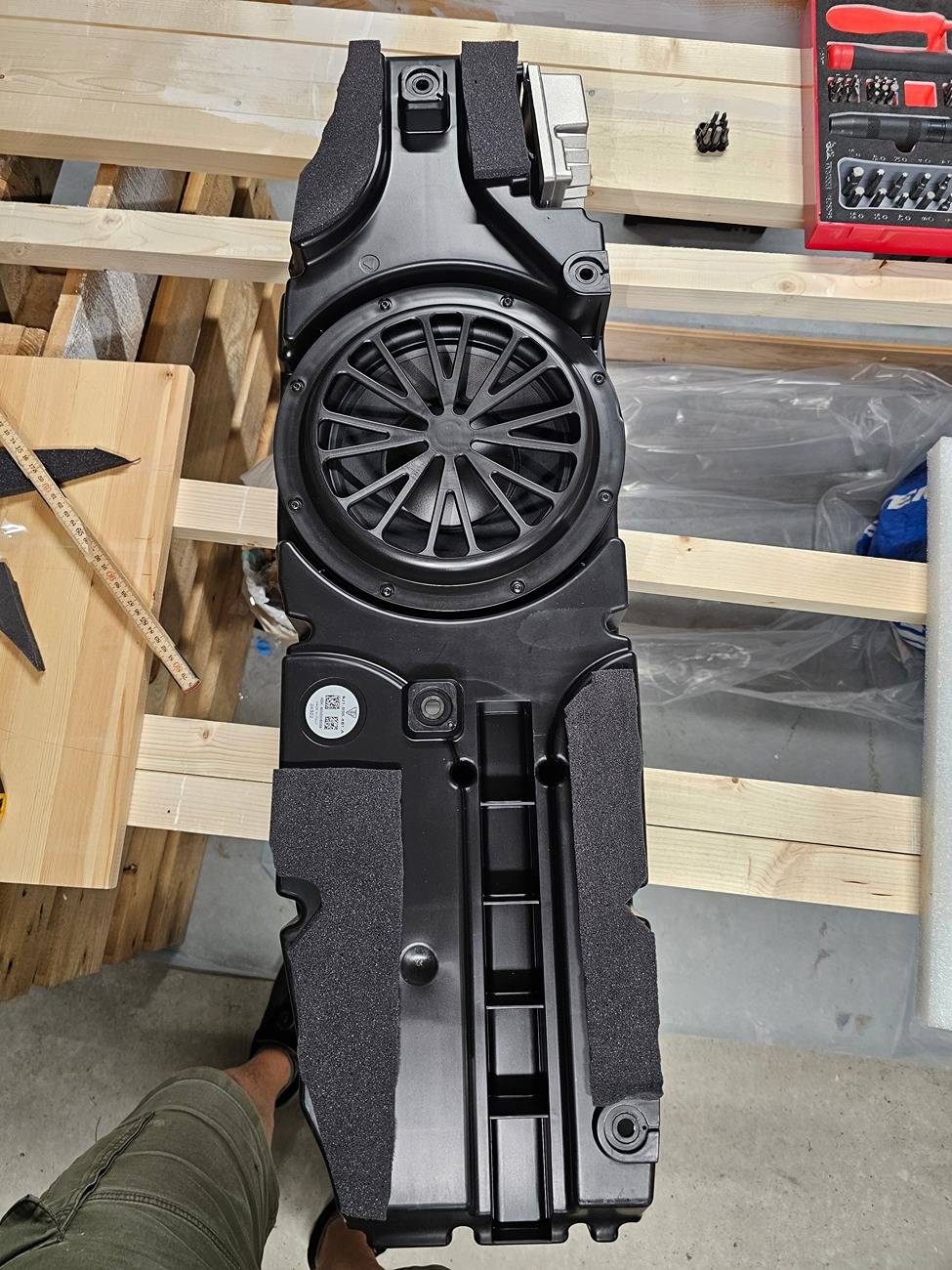 Porsche Taycan Subwoofer upgraded! 20241001_081820