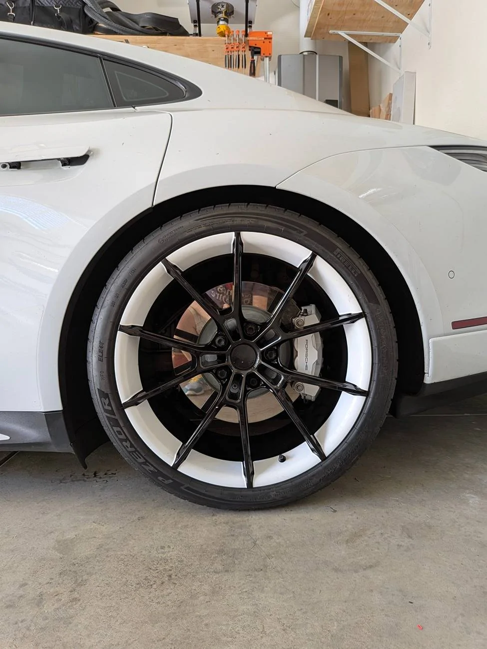 Porsche Taycan Porsche Taycan Aftermarket Wheel PXL_20241003_180657444.MP