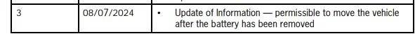 Porsche Taycan TSB: REMEDY for Recall APB5 - Replacing the Cell Block Module on High-Voltage Battery - July 30, 2024 1728139922696-cf