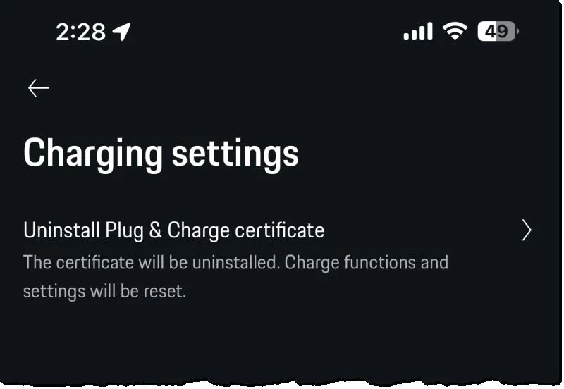 Porsche Taycan Initial setup tips 1728552570617-z6