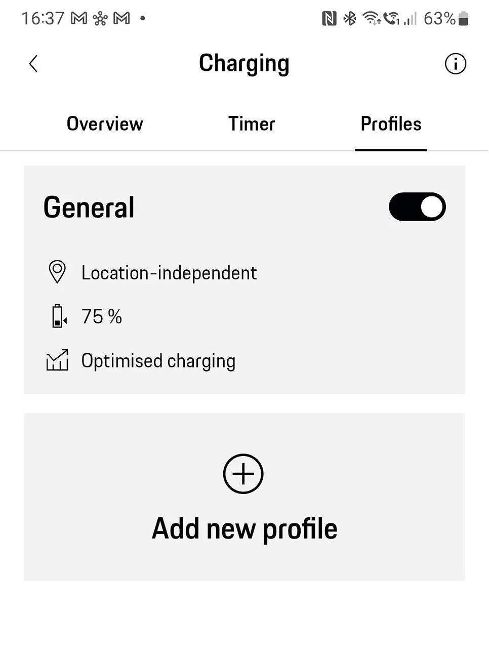 Porsche Taycan Ho to set up charging profile with Octopus Intelligent Go? Screenshot_20241015_163750_My Porsch
