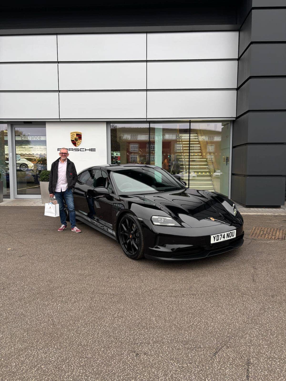 Porsche Taycan One day in, and loving it IMG_2344