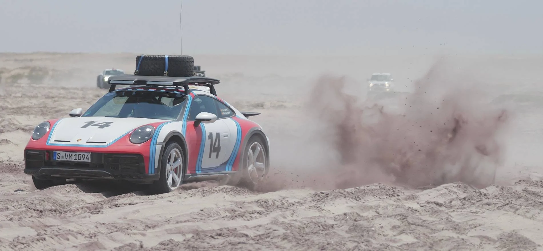 Porsche Taycan 911 Dakar in Namibia L1000369