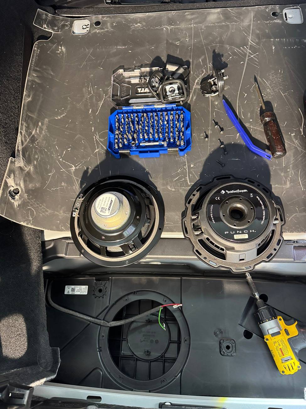 Porsche Taycan Subwoofer upgraded! IMG_5649.JPG